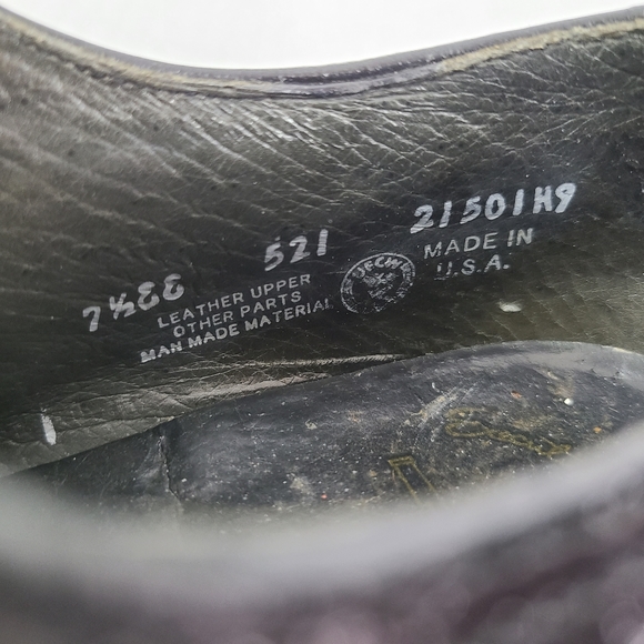 O'Sullivan Men Wingtip Oxford Lace Up 7.5EE - Picture 13 of 13